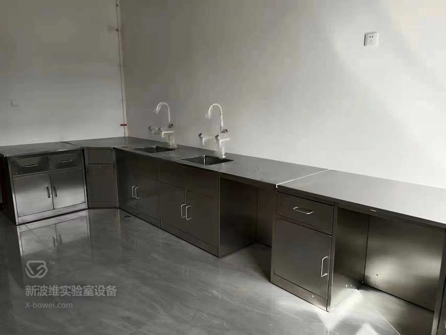 天津实验室实边台安装 - #304不锈钢边台