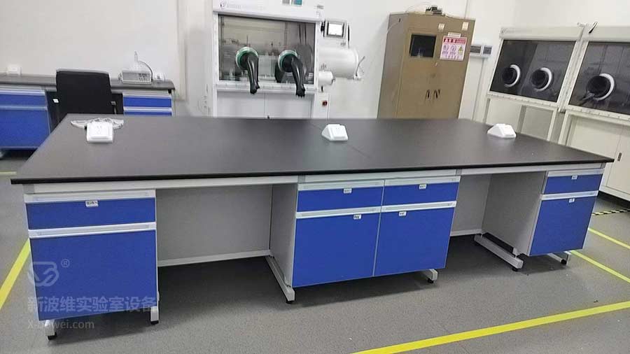 河南实验室工作台厂家安装案例