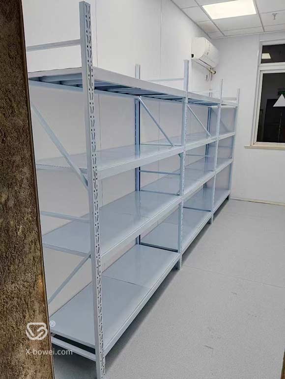 医院实验室货架安装案例